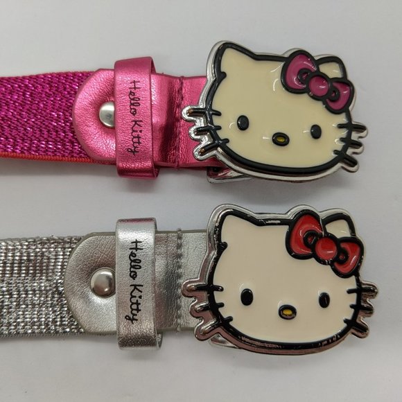 Sanrio Hello Kitty Pink and Silver Belts - Picture 7 of 7